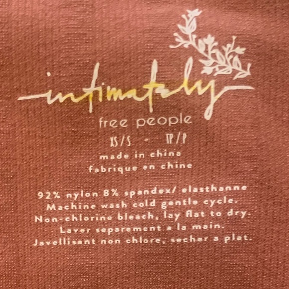 NWT Free People Lucky You Layering Top Size XS/S - Picture 6 of 6